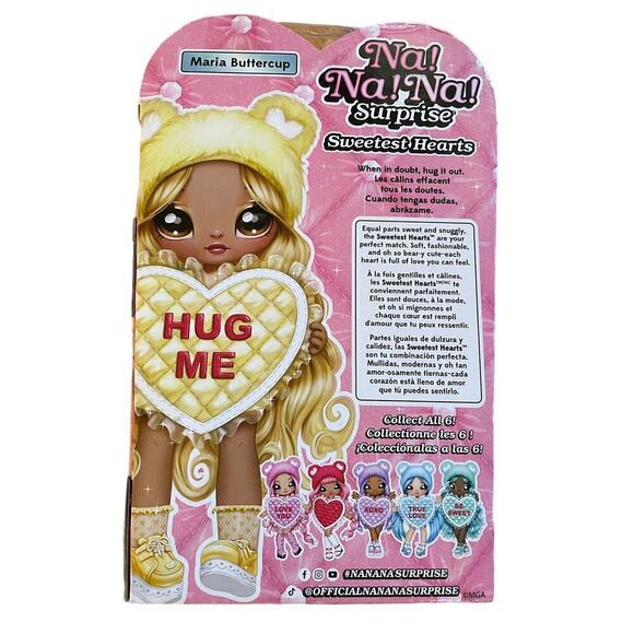 NEW! Na! Na! Na! Surprise Doll. Sweetest Hearts. Maria Buttercup. Yellow. - Picture 2 of 2